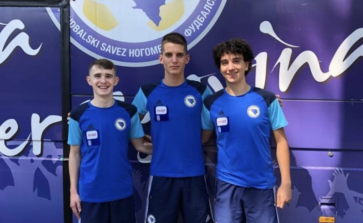 Tri juniora MNK Hercegovina u reprezentaciji BiH