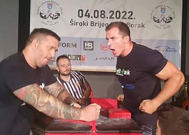 Turnir u obaranju ruke uspješno održan u Širokom Brijegu