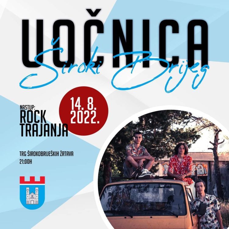 Široki Brijeg: Večeras koncert grupe „Rock trajanja“