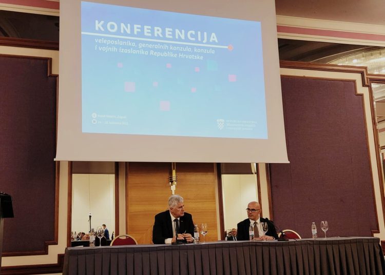 Čović u Zagrebu sudjelovao na Konferenciji veleposlanika, generalnih konzula, konzula i vojnih izaslanika Republike Hrvatske