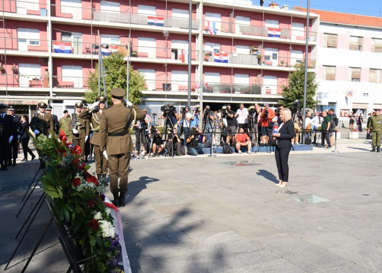 27. obljetnica vojno redarstvene operacije „Oluja“, u Kninu i Borjana Krišto