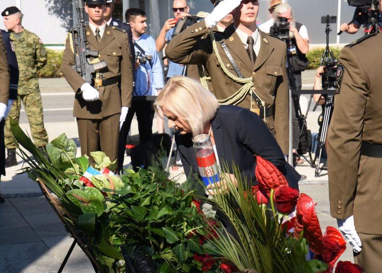 27. obljetnica vojno redarstvene operacije „Oluja“, u Kninu i Borjana Krišto