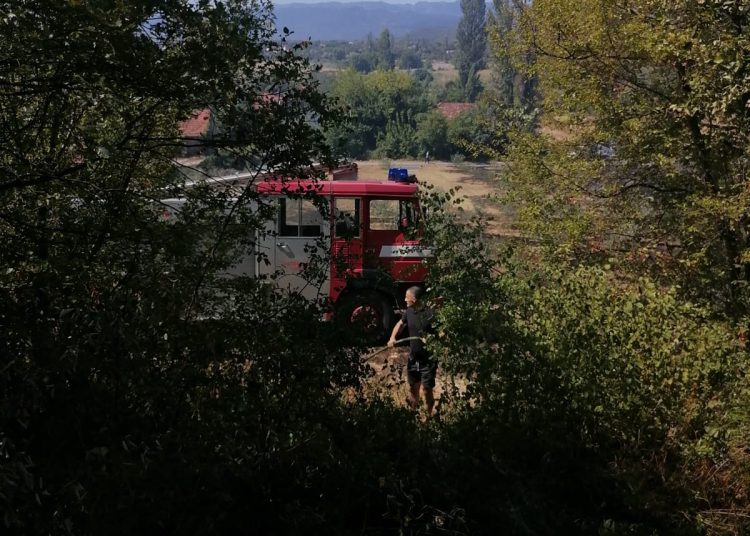 Ljubuški: Požar u Grabovu Vrilu