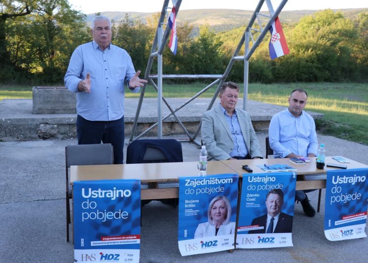 HDZ BiH u Dobrič-Provu, Gracu i Knešpolju: Ustrajno do pobjede!