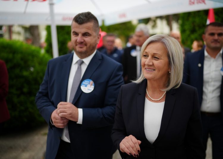 Borjana Krišto u Novom Travniku: Izborimo se za bolji položaj, za bolji život svakog čovjeka na ovom prostoru