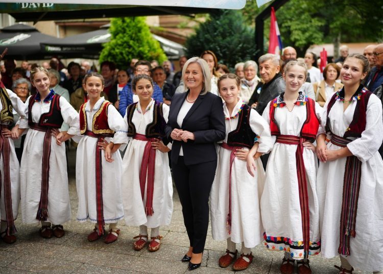 Borjana Krišto u Novom Travniku: Izborimo se za bolji položaj, za bolji život svakog čovjeka na ovom prostoru