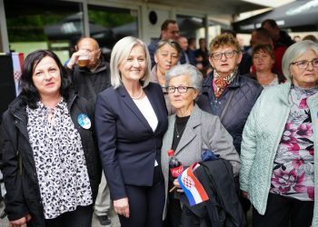 Borjana Krišto u Novom Travniku: Izborimo se za bolji položaj, za bolji život svakog čovjeka na ovom prostoru