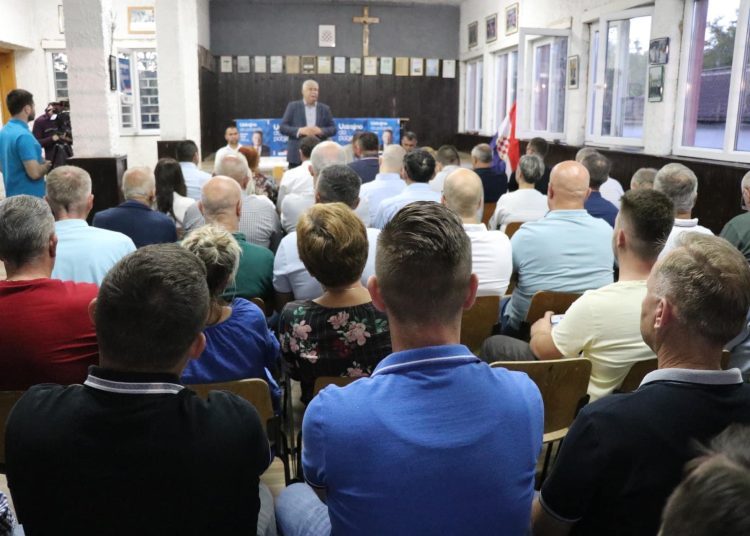 HDZ BiH u Dobrič-Provu, Gracu i Knešpolju: Ustrajno do pobjede!