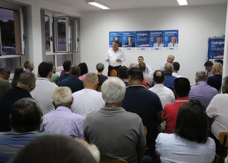 HDZ BiH u Ljutom Docu i Biogracima: Zajedništvom do pobjede!