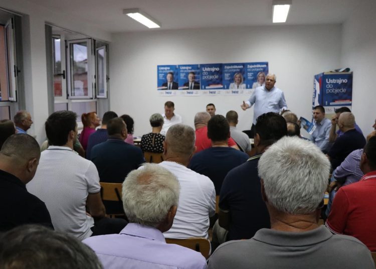HDZ BiH u Ljutom Docu i Biogracima: Zajedništvom do pobjede!