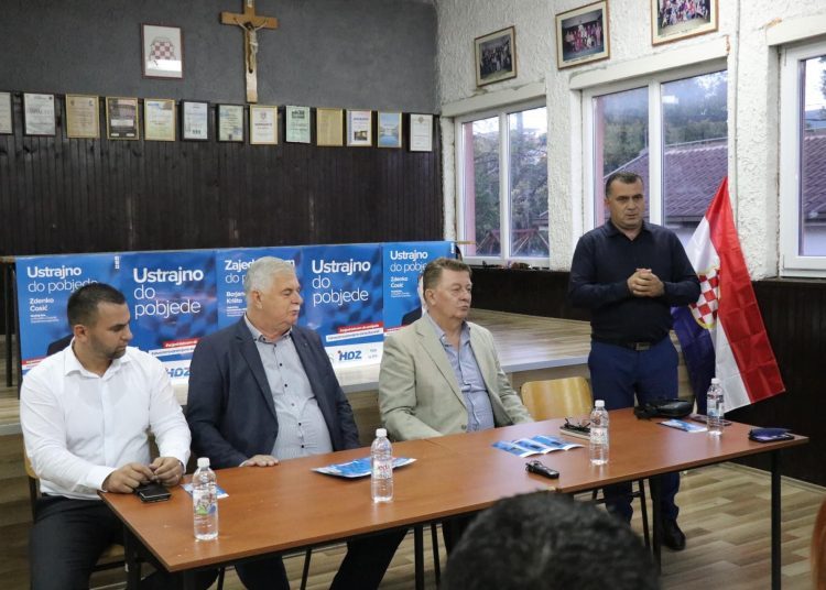 HDZ BiH u Dobrič-Provu, Gracu i Knešpolju: Ustrajno do pobjede!