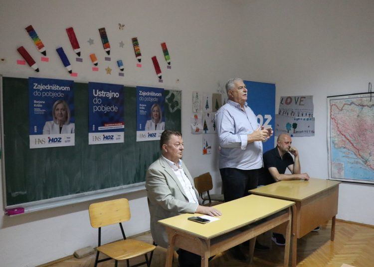 Široki Brijeg: HDZ BiH iz Crnih Lokava i Ljubotića krenuo po uvjerljivu pobjedu