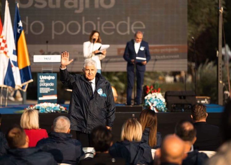Održan završni predizborni skup HDZ BiH za Široki Brijeg