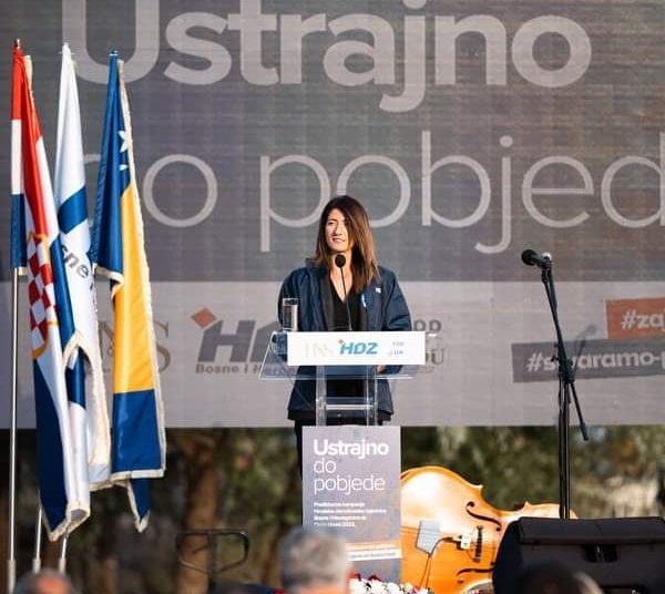Održan završni predizborni skup HDZ BiH za Široki Brijeg