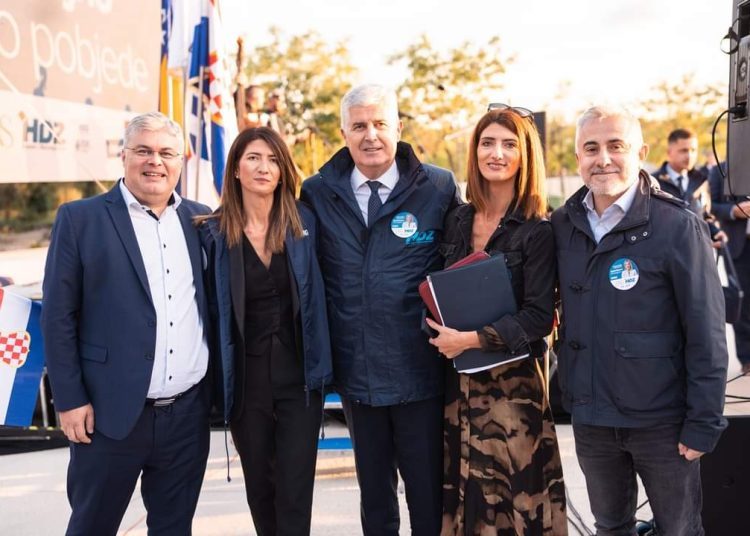 Održan završni predizborni skup HDZ BiH za Široki Brijeg