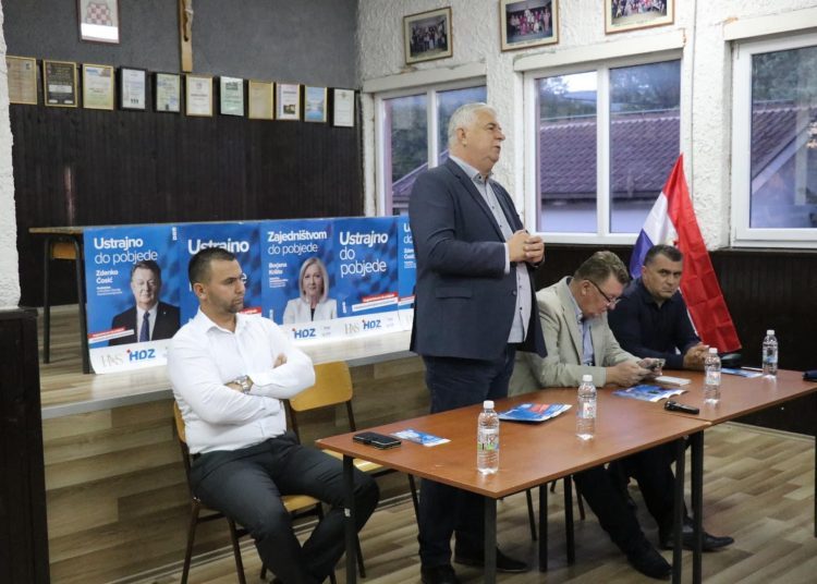 HDZ BiH u Dobrič-Provu, Gracu i Knešpolju: Ustrajno do pobjede!