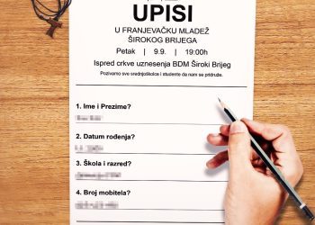 Široki Brijeg: Upisi u Framu