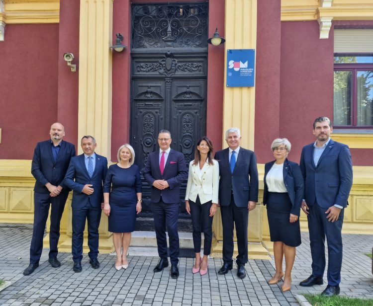 Borjana Krišto se sastala s vodstvom Sveučilišta u Mostaru i vodstvom Hrvatske akademije za znanost i umjetnosti u BiH