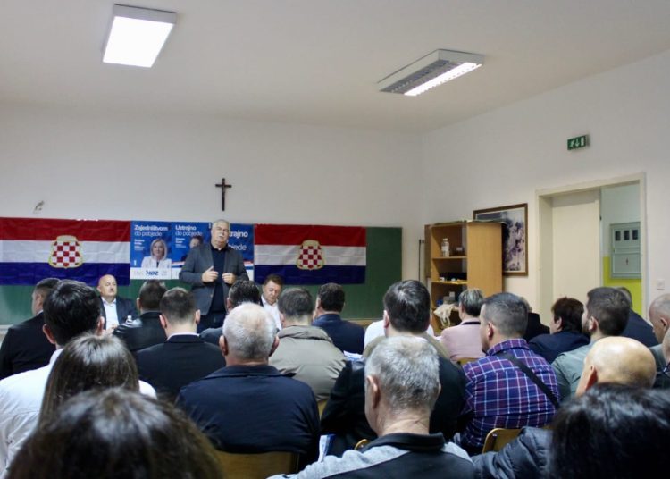 Turčinovići i Mokro uz HDZ BiH: “Ustrajno do pobjede u nedjelju na svim razinama”