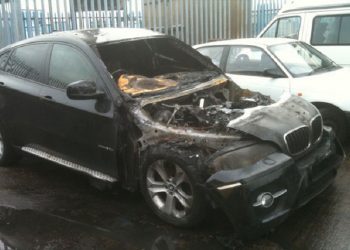 Čapljina: U Višićima  gorjelo osobno vozilo