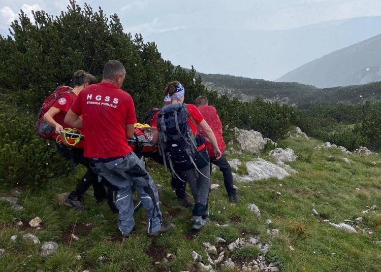 Maloljetnik ozlijeđen pri spuštanju s Velikog Vrana