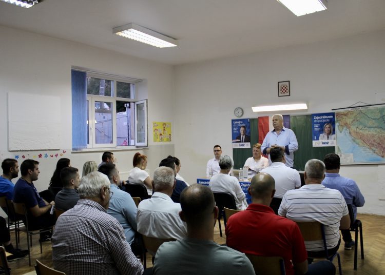 Skupovi HDZ BiH u Jarama i Uzarićima: “Svaki naš glas je važan, izađimo na izbore 2. listopada”