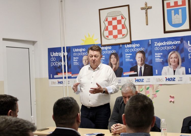 Turčinovići i Mokro uz HDZ BiH: “Ustrajno do pobjede u nedjelju na svim razinama”