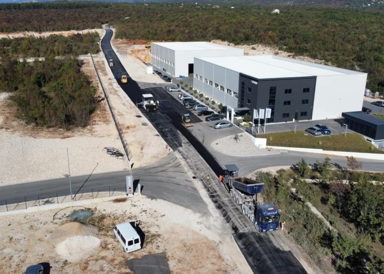 Široki Brijeg: Rekonstrukcija ceste u poslovnoj zoni Knešpolje