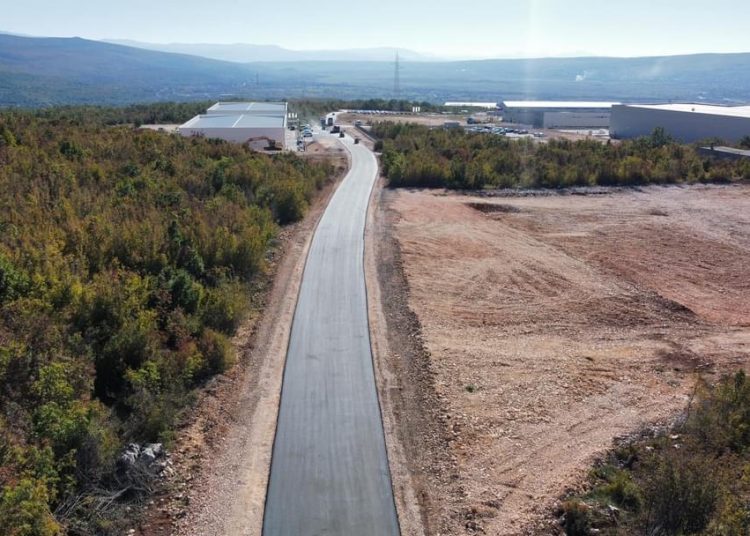Široki Brijeg: Rekonstrukcija ceste u poslovnoj zoni Knešpolje