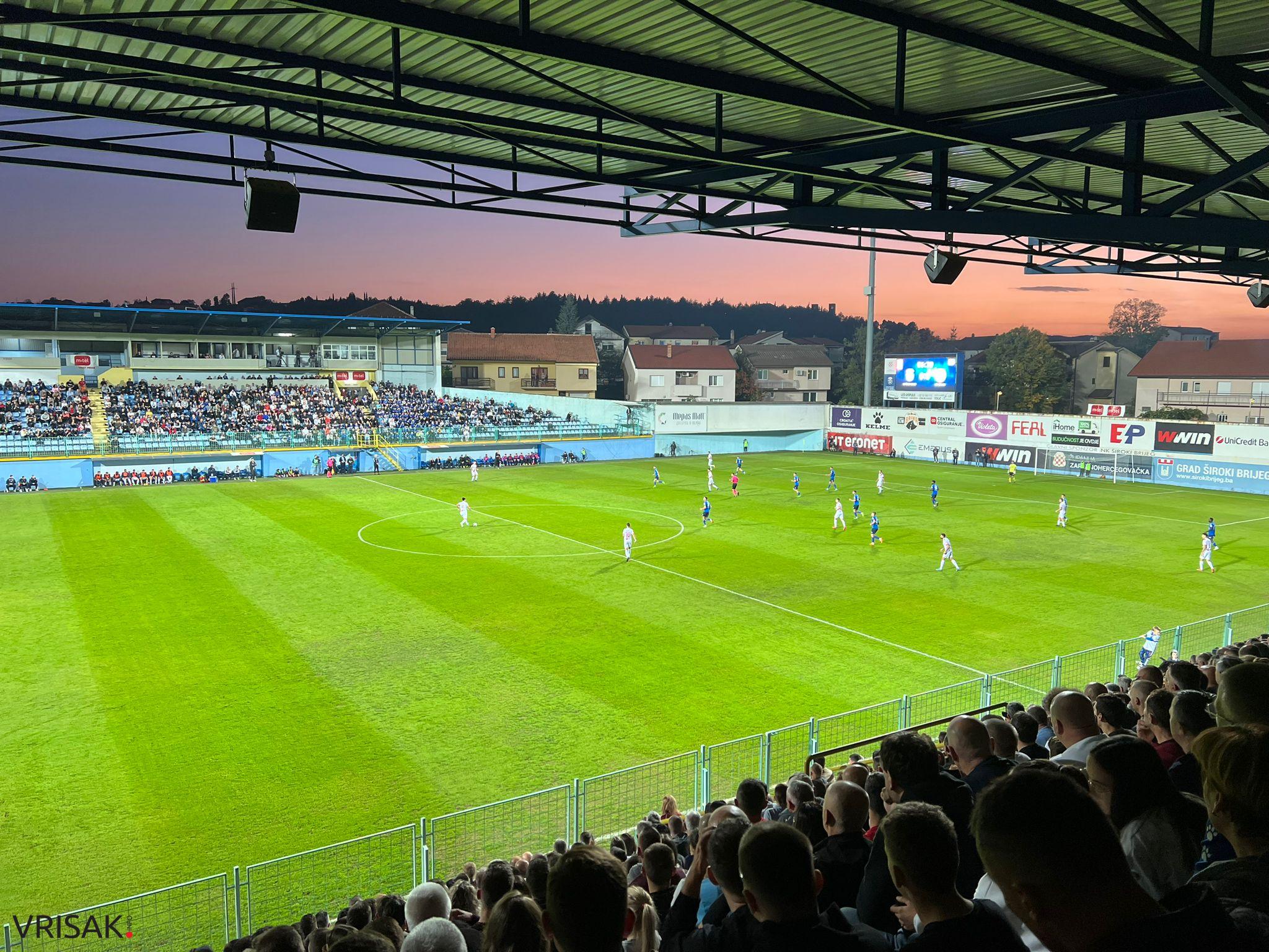 Široki Brijeg i Zrinjski podijelili bodove u hercegovačkom derbiju