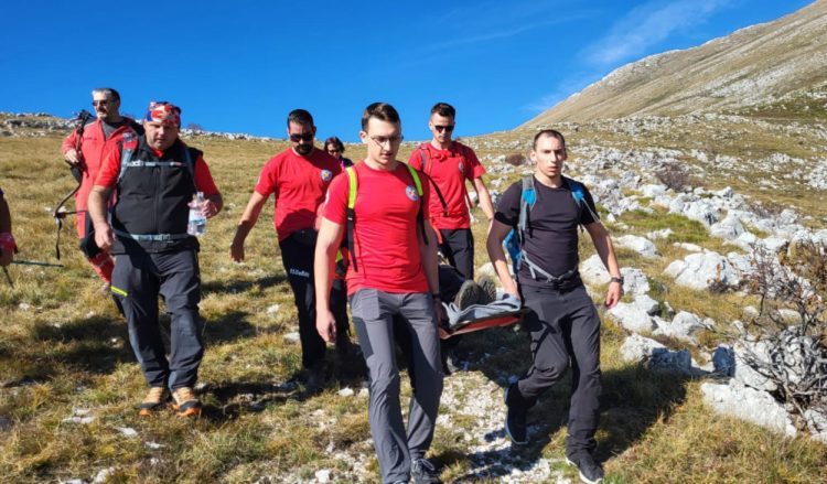 GSS HBŽ: Na Cincaru spašena ženska osoba