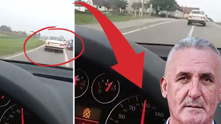 Šef policije snimljen kako juri 100 km/h kroz naselje i pretječe preko pune crte: “To svi rade, nisam nikoga ugrozio”
