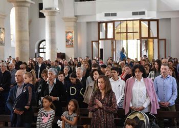 Don Davor Klečina, dr. Hrvoje Mandić i dr. Ivo Čolak na “XIV. simpoziju Stopama pobijenih”