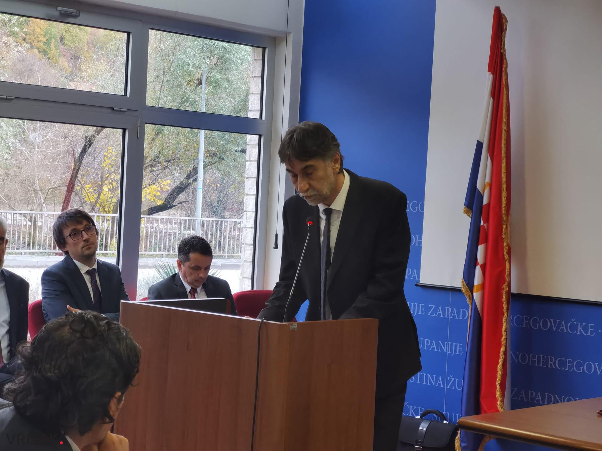 Održana konstituirajuća sjednica Skupštine ŽZH: Ivan Damjanović predsjednik Kluba Hrvata