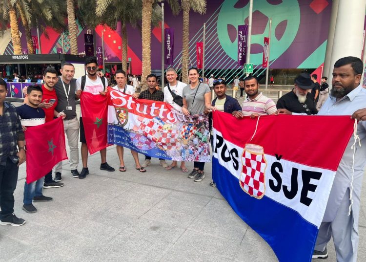 Posušani su u Katru, a s njima i posuška zastava