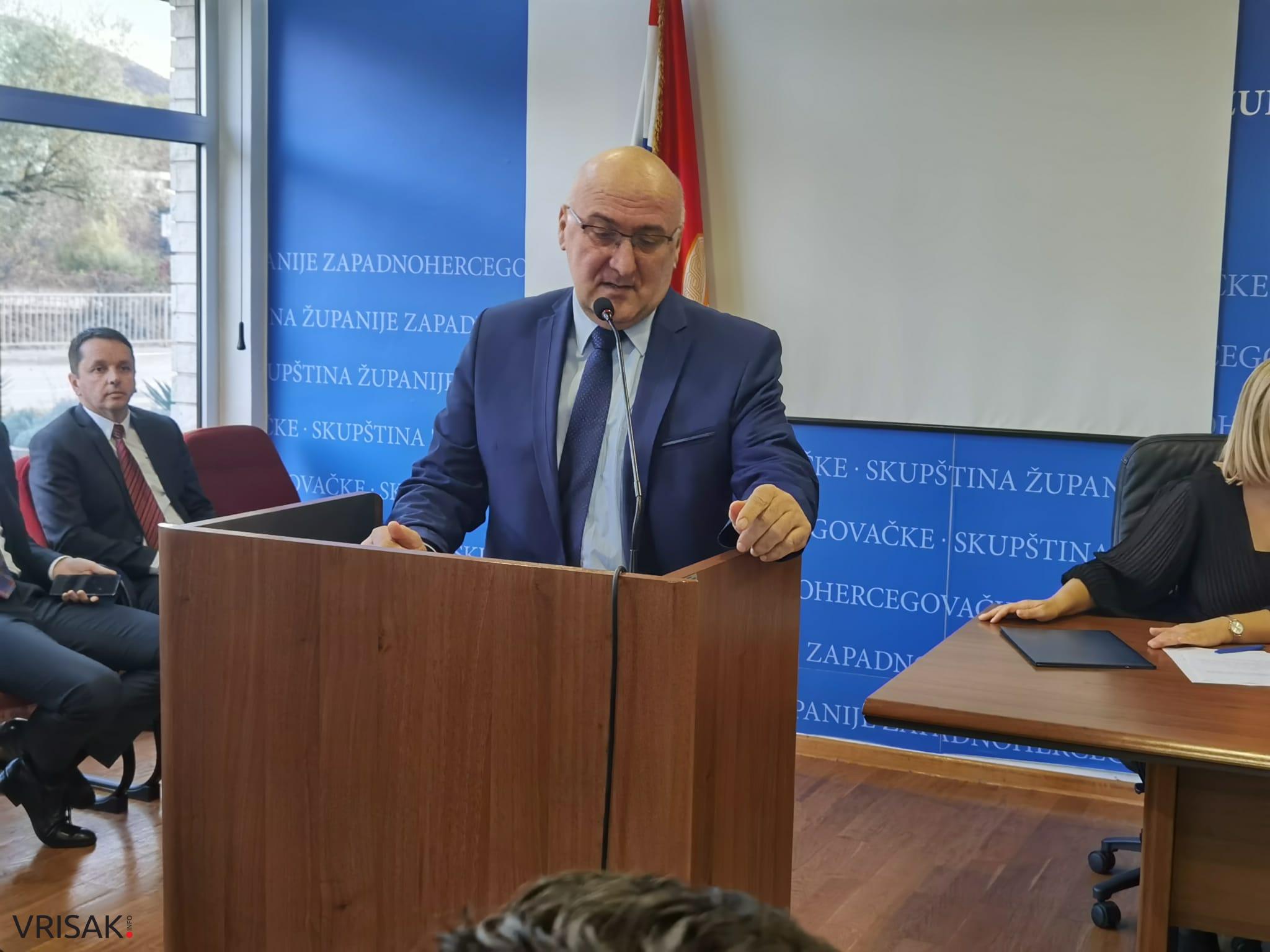 Održana konstituirajuća sjednica Skupštine ŽZH: Ivan Damjanović predsjednik Kluba Hrvata