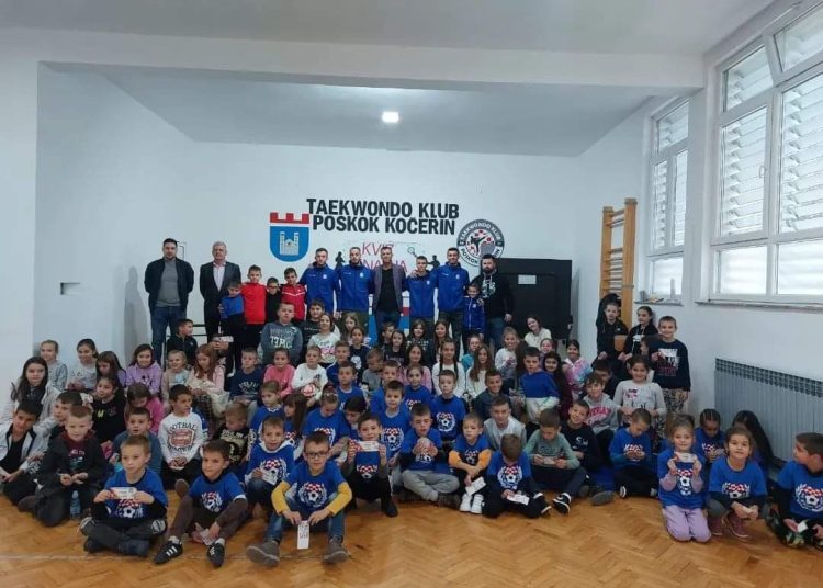 Kočerin: Ugodno druženje učenika i nogometaša Širokog Brijega