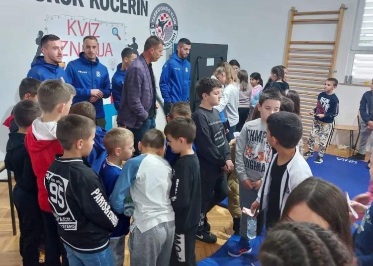 Kočerin: Ugodno druženje učenika i nogometaša Širokog Brijega