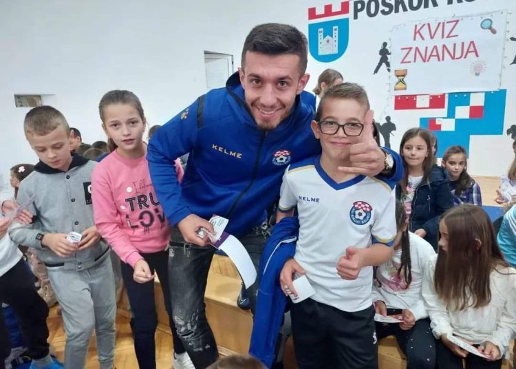Kočerin: Ugodno druženje učenika i nogometaša Širokog Brijega