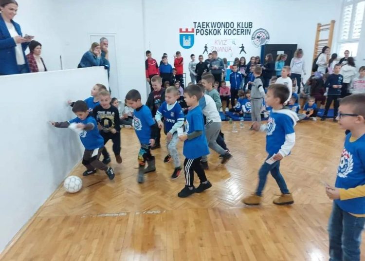 Kočerin: Ugodno druženje učenika i nogometaša Širokog Brijega