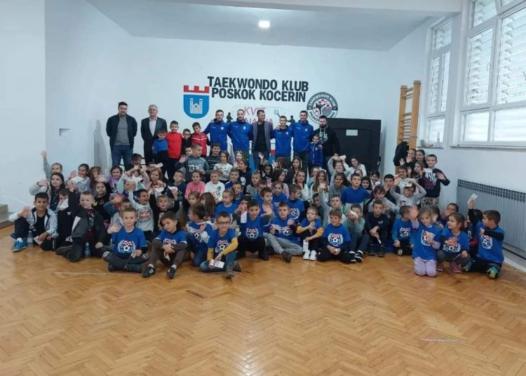 Kočerin: Ugodno druženje učenika i nogometaša Širokog Brijega