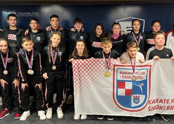 Karate klub Široki Brijeg osvojio 9 medalja u Banja Luci