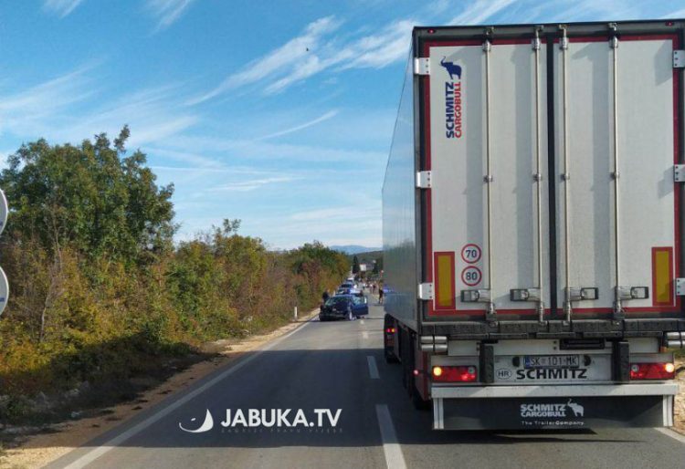 Vozačica ozlijeđena u prometnoj nesreći kod Ljubuškog