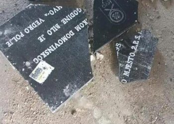 Ponovno razbijena spomen ploča HVO-u kod Bihaća