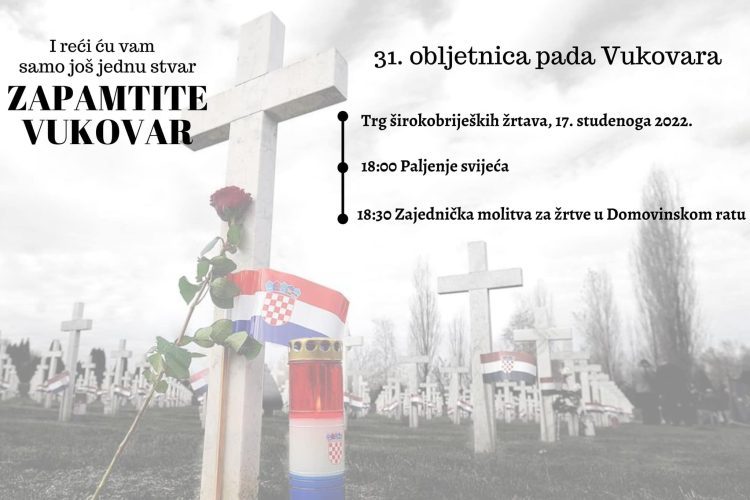 Najava: U četvrtak “Večer sjećanja” u Širokom Brijegu