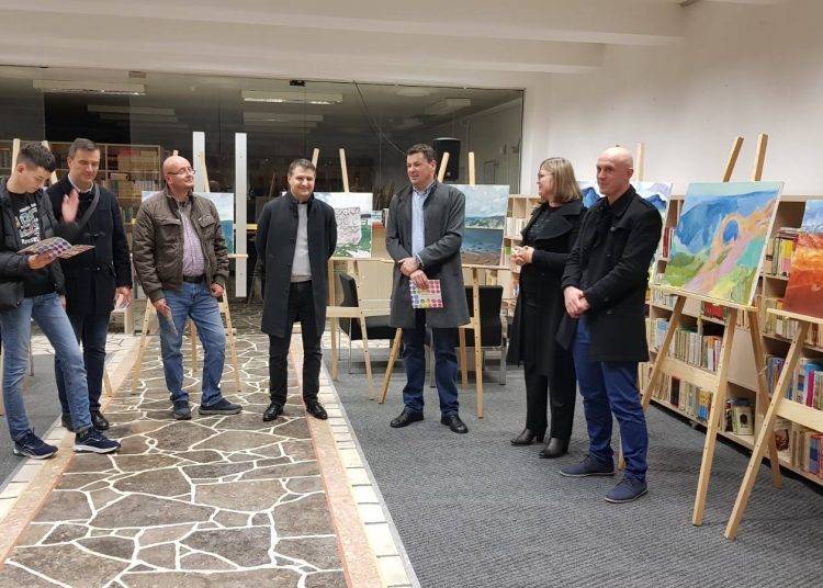 Otvorena izložba slika s međunarodne eko kolonije