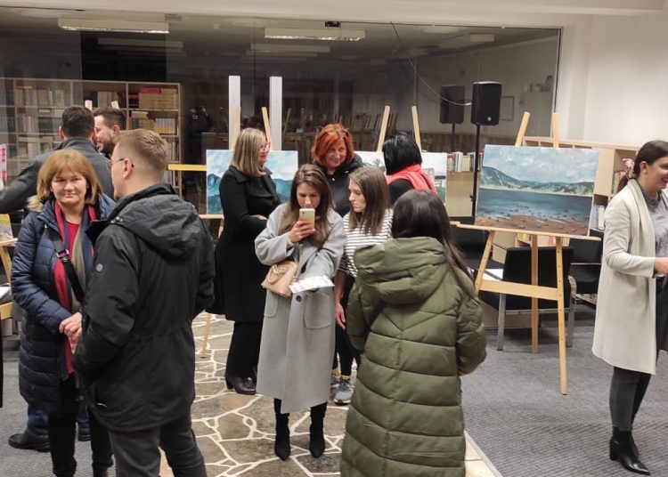 Otvorena izložba slika s međunarodne eko kolonije