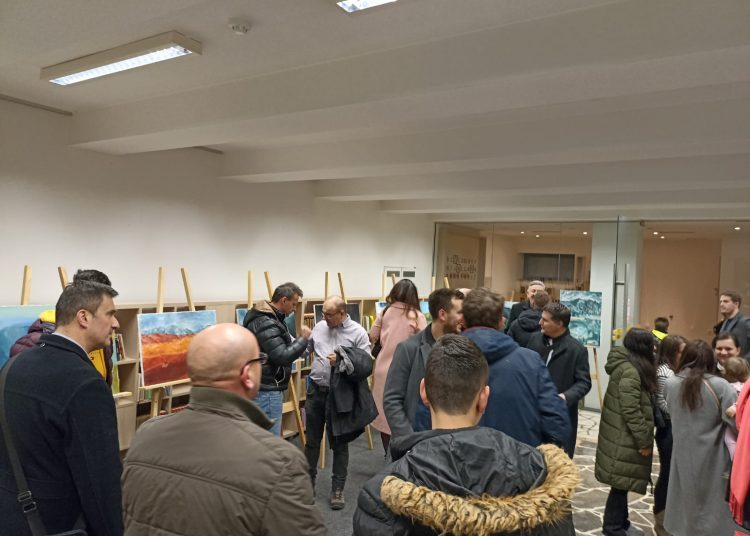 Otvorena izložba slika s međunarodne eko kolonije