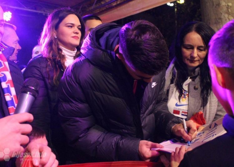 Doček za hrvatskog reprezentativca u Čapljini