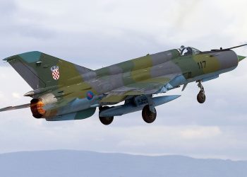 Srušio se hrvatski MIG-21